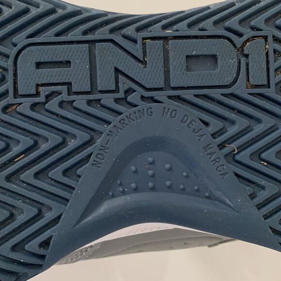 AND1 Men’s Basketball Gray Sneakers Size 12 - Picture 9 of 11